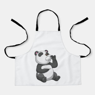 Panda met Tea Cup Schort