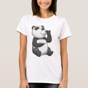 Panda met Tea Cup T-shirt