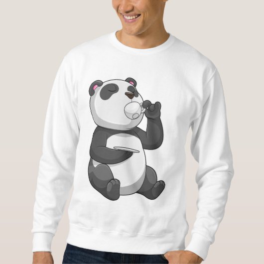 Panda met Tea Cup Trui (Voorkant)
