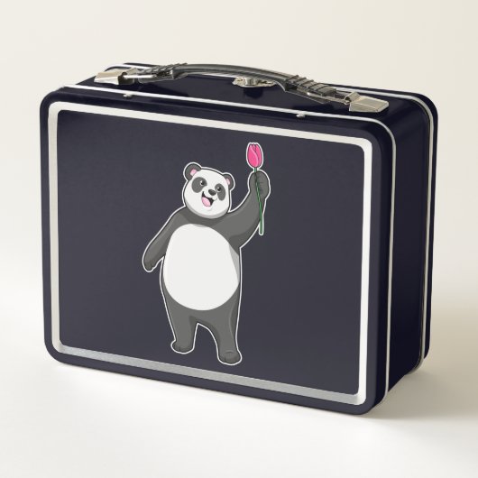 Panda met Tulip (Achterkant)