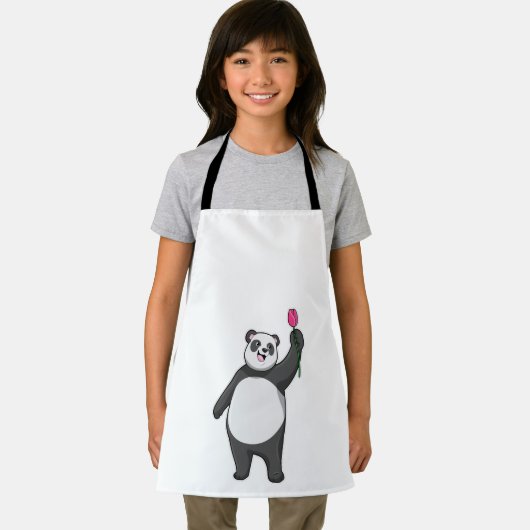 Panda met Tulip Schort (Insitu)