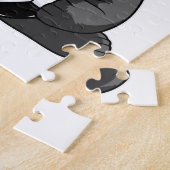 Panda met Voetbal Legpuzzel (Zijkant)