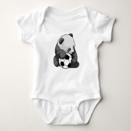 Panda met Voetbal Romper