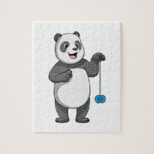 Panda met Yo-yo Legpuzzel