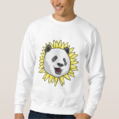 Panda met zonnebloem trui (Voorkant)