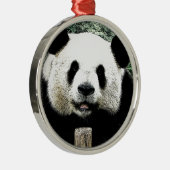 Panda Metalen Ornament (Rechts)