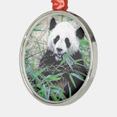 Panda Metalen Ornament (Links)