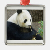 Panda Metalen Ornament (Voorkant)