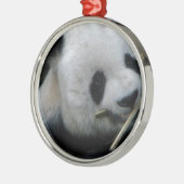 Panda Metalen Ornament (Links)