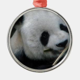 Panda Metalen Ornament