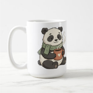 Panda Mignon - Dierenwinkel Illustratie Koffiemok