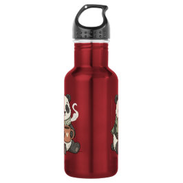 Panda Mignon - Dierenwinkel Illustratie  Waterfles