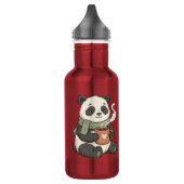 Panda Mignon - Dierenwinkel Illustratie Waterfles (Links)