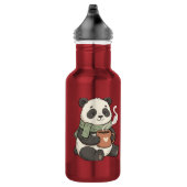 Panda Mignon - Dierenwinkel Illustratie Waterfles (Rechts)