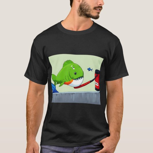 Panda modderkruiper - Protomyzon pachychilus T-shirt (Voorkant)
