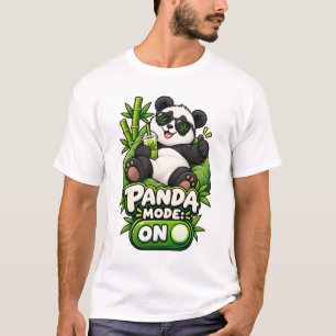 Panda Modus Aan T-shirt