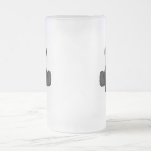 Panda Moeder en Baby Matglas Bierpul (Center)