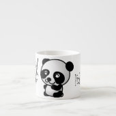 Panda-Mok! Espresso Kop (Voorkant)
