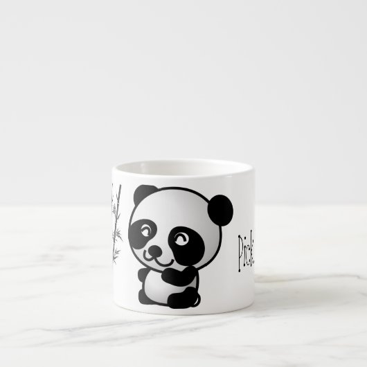 Panda-Mok! Espresso Kop (Voorkant)