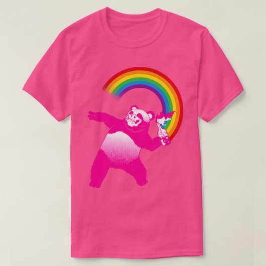 Panda Molotov T-shirt (Design voorkant)