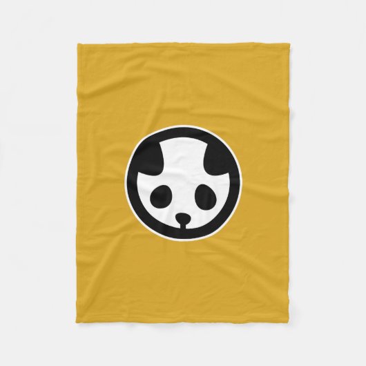 Panda mon fleece deken (Voorkant)