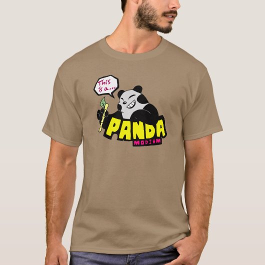 Panda-monium (een Pandemonium) T-shirt (Voorkant)