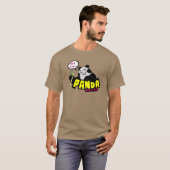 Panda-monium (een Pandemonium) T-shirt (Voorkant volledig)