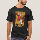 Panda Monium Hamming It Down Red Panda 1 T-shirt (Voorkant)