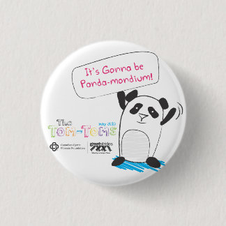Panda-monium Ronde Button 3,2 Cm