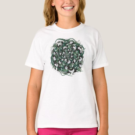 Panda-monium T-shirt (Voorkant)
