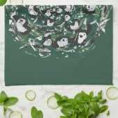 Panda-monium Theedoek (Gevouwen)