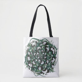 Panda-monium Tote Bag