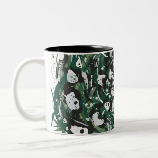 Panda-monium Tweekleurige Koffiemok (Links)