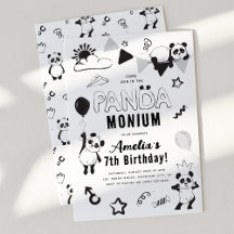 Panda-Moniums Kinderverjaardagsfeestje