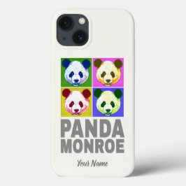 Panda Monroe Beer Pop Art Portret Case-Mate iPhone Case