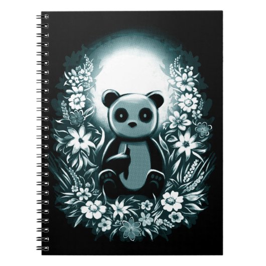 Panda Moon Notitieboek (Voorkant)