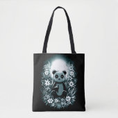 Panda Moon Tote Bag (Voorkant)