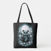 Panda Moon Tote Bag (Achterkant)