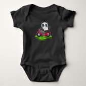 Panda Motorcycle Romper (Voorkant)