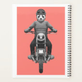 Panda Motorcyle Rider Planner (Achterkant)
