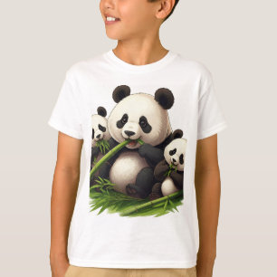 Panda Munchies: een bamboe bonanza! T-shirt