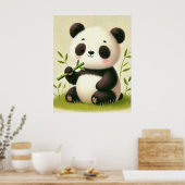 Panda Munchies Poster (Keuken)