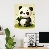 Panda Munchies Poster (Thuiskantoor)