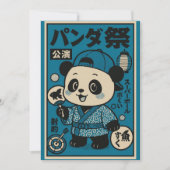 Panda na het donker kaart (Voorkant)