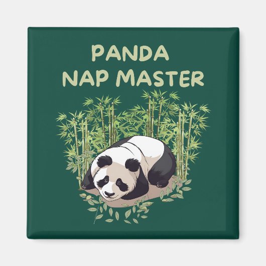 Panda Nap Master Magneet (Voorkant)