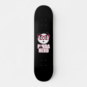 Panda Nerd Girl Persoonlijk Skateboard