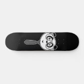 Panda Nerd - Zwart-wit Persoonlijk Skateboard (Horizontaal)