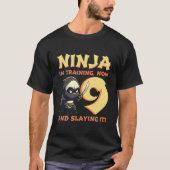 Panda Ninja I'M 9 Nine Ninja 9Nd T-shirt (Voorkant)