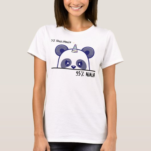 Panda Ninja T-shirt (Voorkant)