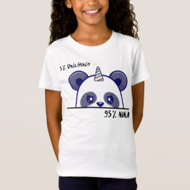 Panda Ninja Unicórnio T-shirt